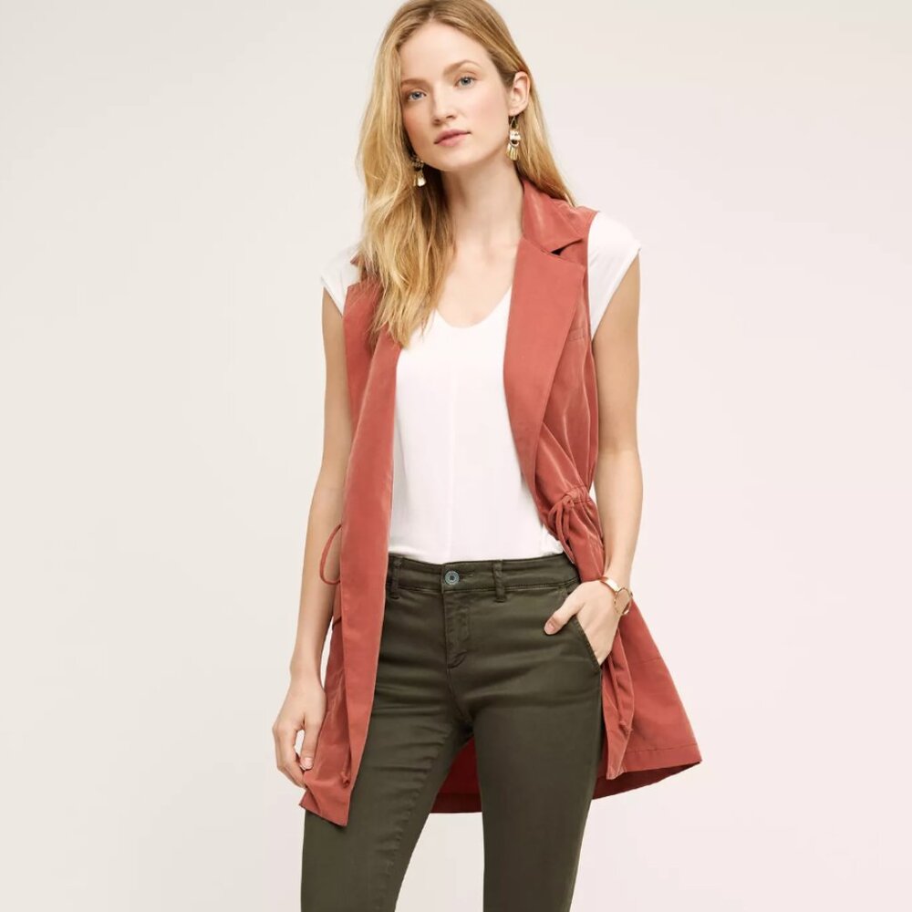 Anthropologie "Elevenses Old Town Vest"